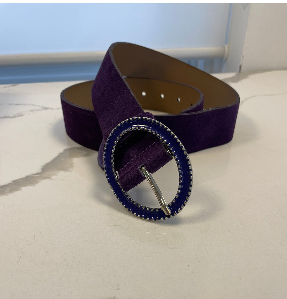 Vera Violet Belt \ Carole Cohen Collection