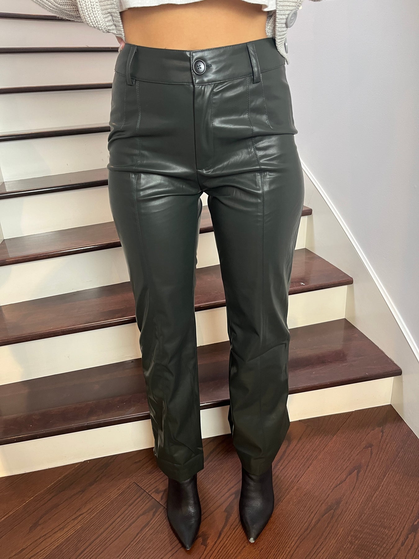 Caro Vegan Leather Pant