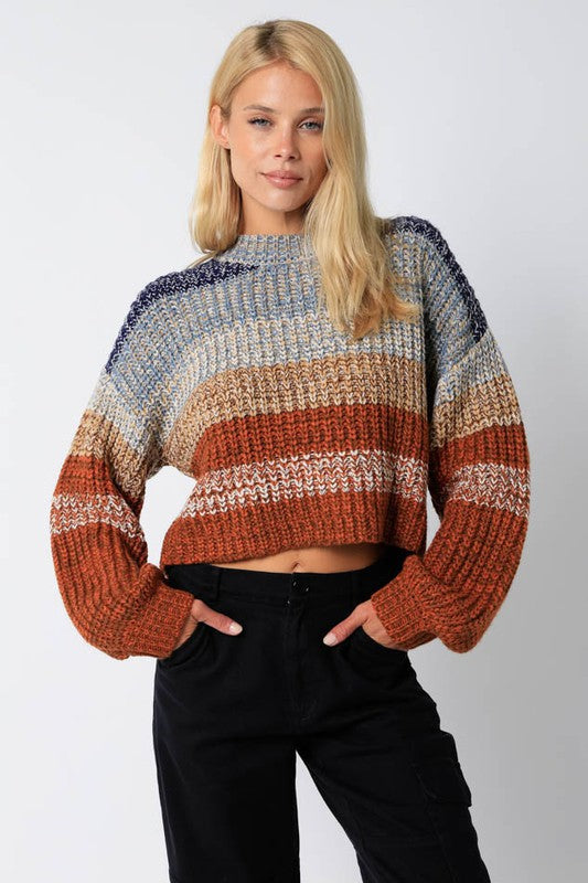 Cape Layered Sweater